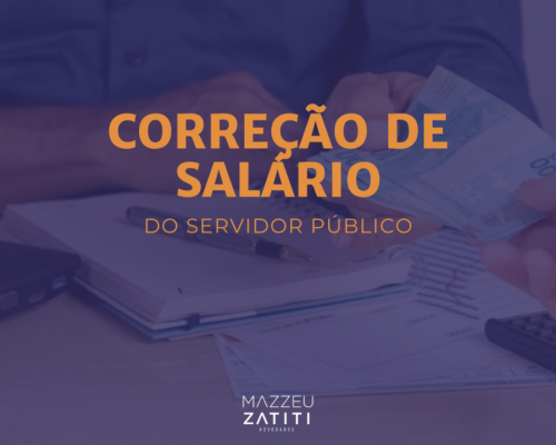 Correção de salário do servidor público
