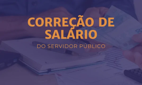 Correção de salário do servidor público